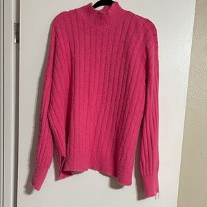 Jessica Simpson Pink Ribbed Sweater